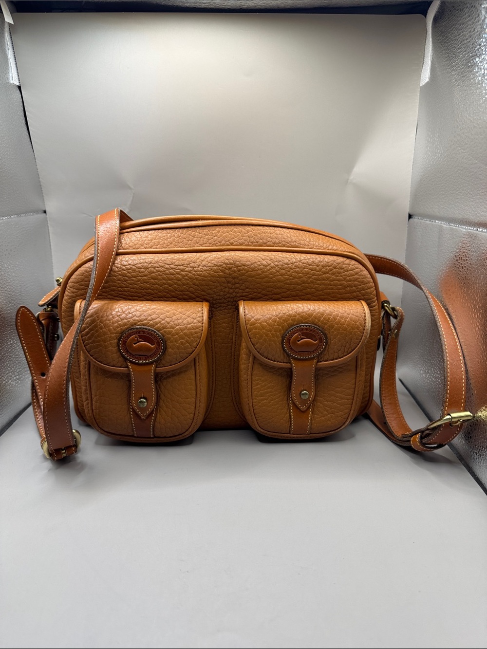 Dooney & Bourke Vintage/Rare Explorer Zip Top Crossbody